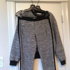 Rebecca Taylor Matching Jumpsuit (Crewneck/Jogger)